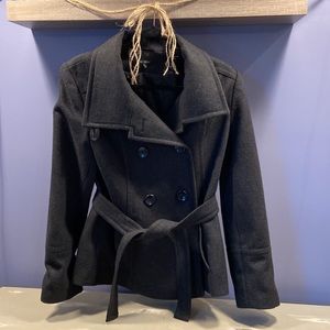 Maurice’s women’s wool mix double breasted winter dress coat.